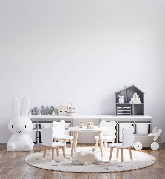 Интерьер Детская комната Обои макет