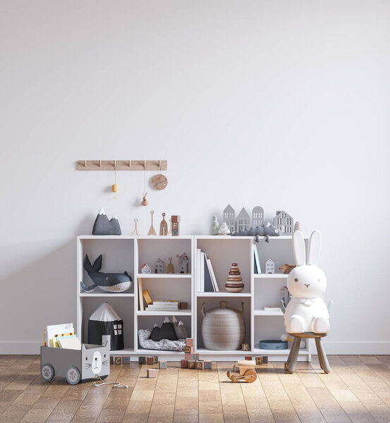 Интерьер Детская комната Обои макет