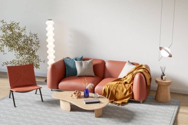 Wabi-Sabi İç Salon Duvar Kağıdı Yapımı