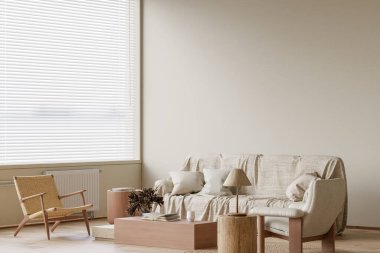 İç Yatak Odası Duvar Modeli - 3D Hazırlama, 3D Görüntü