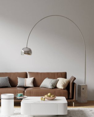 İç Salon Duvar Modeli - 3D Görüntü, 3D Görüntü