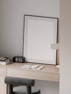 Modern Minimalist İçişleri Bakanlığı Çerçeve Posteri Model 