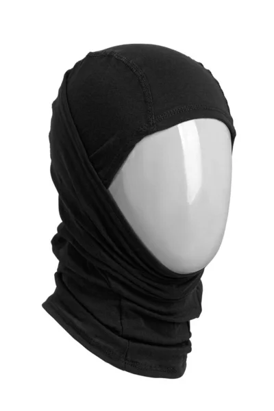 New Balaclava Headwear Element Military Uniform Headgear Protect Face Isolate — Stock Photo, Image