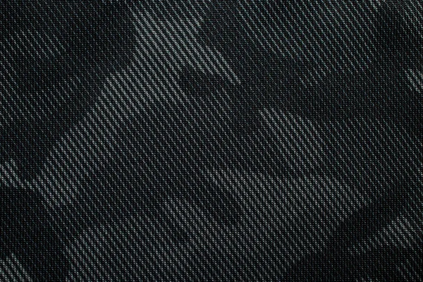 Modèle Camouflage Tissu Camouflage Gris Foncé Tendance Texture Militaire Fond — Photo