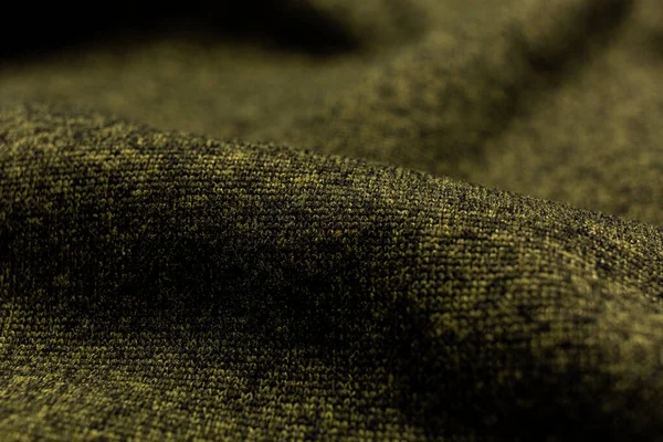 Szekrény Textúra Kötött Szövet Zöld Színű Könnyű Khaki Háttér — Stock Fotó
