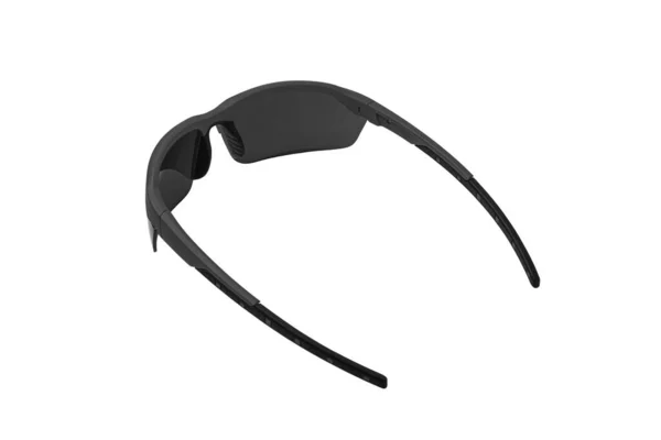 stock image Modern goggles for eye protection. Glasses with plastic frames and plastic lenses. Isolate on a white background.