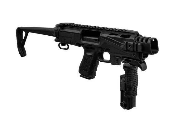 Uma Pistola Semi Automática Moderna 9Mm Kit Corpo Especial Armas — Fotografia de Stock