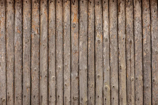 Durva Textúra Egy Vidéki Ház Falai Rönkökből Vagy Deszkákból Készülnek — Stock Fotó
