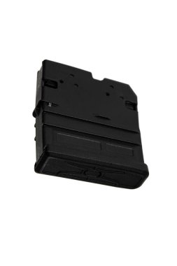 Tüfek ya da tüfek için şarjör. Silahlar için mühimmat. Beyaz arkaplanda izole et.