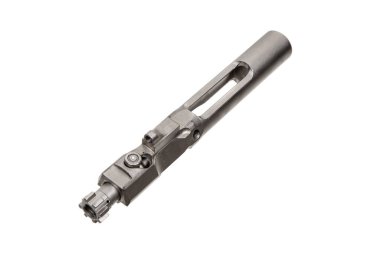 5.56 mm Saldırı Tüfeği Bolt beyaz arkaplanda izole edildi