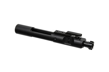 5.56 mm Saldırı Tüfeği Bolt beyaz arkaplanda izole edildi