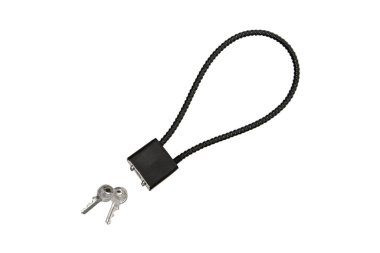 Kilit ve güvenli bir şekilde kullanılmasını bir ateşli silah güvenliğini sağlamak için kullanılan anahtarları. Silahı kablo kilidi. Silah güvenliği