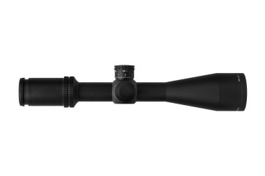 Ayarlanabilir kuleleri olan yüksek kalite tüfek dürbünü, siyah mat kaplama, hassas çekim ve avlanma için ideal, 5-25x50 büyütme, dayanıklı yapı, temiz optik, taktik tasarım, çeşitli ateşli silahlar için çok yönlü.