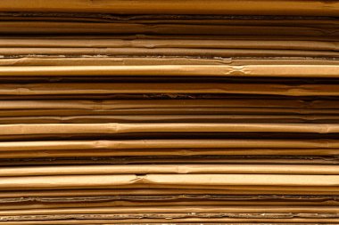 Yığılmış kağıt kutular deseni