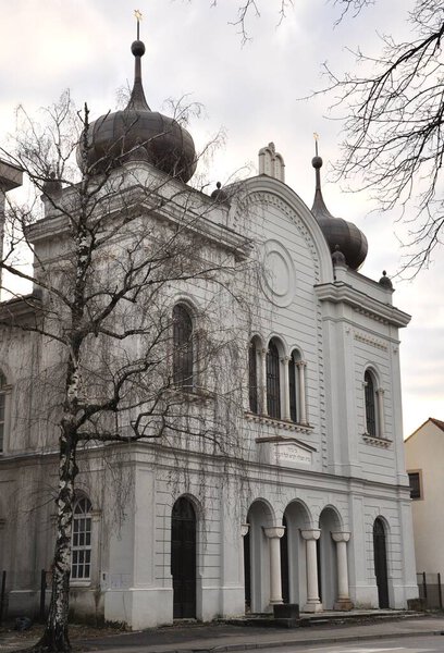 Varazdin, Croatia 12 February 2024. Synagogue in Varazdin city