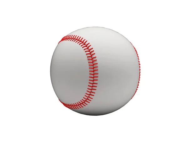 Illustrazione Baseball Gioco Sfondo Bianco Senza Ombra — Foto Stock