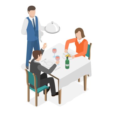 3 Boyutlu Isometric Tütün Bağımlılığı Sigara İçen İnsanlar Seti. Madde 3