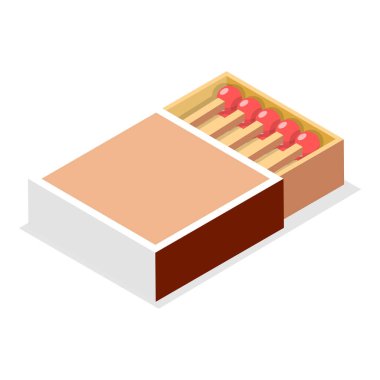 3D Isometric Kamp Malzemeleri, Ana Kamp Teçhizatları ve Aksesuarları. Madde 6