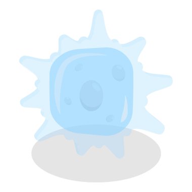 3 Boyutlu Isometric Plankton Varyasyonları Kümesi, Küçük Su Organizmaları Koleksiyonu. Madde 1