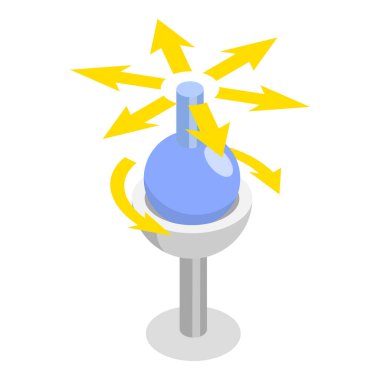 3D Isometric Flat Vlat Illustration of Tynovial Joints, Etiketli Anatomi Bilgileri. Madde 2