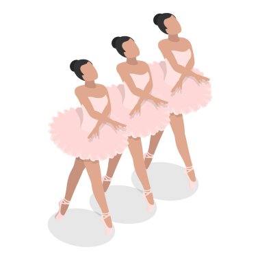 3D Isometric Opera Sahneleri, Tiyatro ve Eğlence Seti. Madde 1