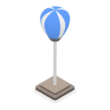 3 boyutlu Isometric Flat Boks Malzemeleri Seti, Profesyonel Dövüş Spor Aksesuarları. Madde 4