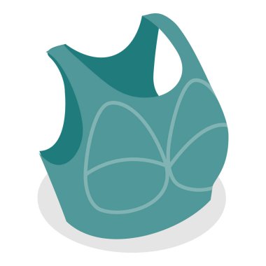 3D Isometric Düz Sütyen Seti, Moda İç Çamaşırları. Madde 7