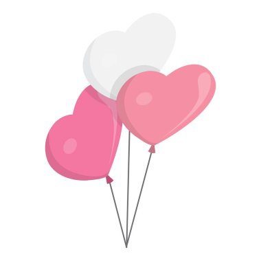 Üç boyutlu Isometric Flat Düğün Elementleri Seti, Evlilik Töreni Dekorasyonu. Madde 8