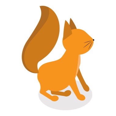 3D Isometric Hayvanat Bahçesi Hayvanat Bahçesi Hayvanları, Vahşi Yaşam Koleksiyonu. Madde 7