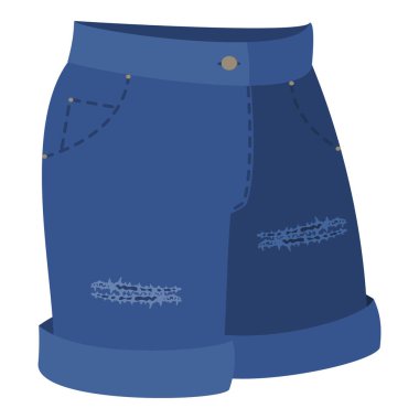 3 Boyutlu Isometric Jeans Styles, Fashion Pants. Madde 10