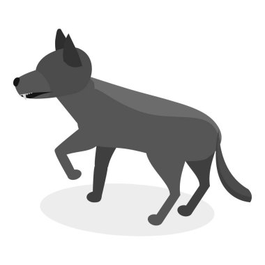 3D Isometric Hayvanat Bahçesi Hayvanat Bahçesi Hayvanları, Vahşi Yaşam Koleksiyonu. Madde 11