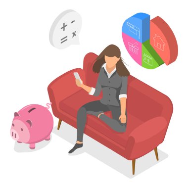 3D Isometric Ev Finansmanı, Bütçe Planlama. Madde 1