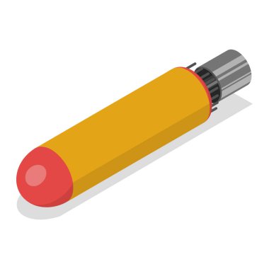 Şemsiye Koleksiyonunun 3D Isometric Düz Vektör İllüstrasyonu, Yağmur Pprotected Parasols. Madde 2