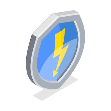 3D Isometric Düz Vektör Koruma Kanıtı, Dış Mütevazılığa Direnç İşaretleri. Madde 2