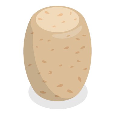 3 Boyutlu Isometric Düz Vlat Mantar Kümesi, Stopper Caps. Madde 4