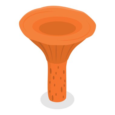 3 Boyutlu Isometric Düz Vektör Mantar Kümesi, Mantar Bitkileri. Madde 5