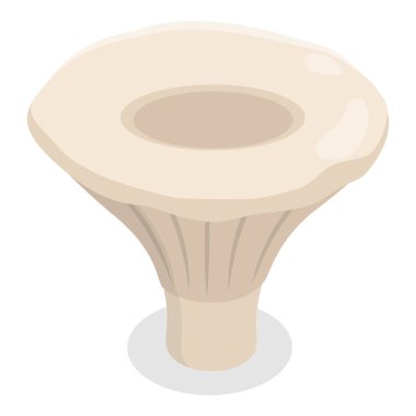 3 Boyutlu Isometric Düz Vektör Mantar Kümesi, Mantar Bitkileri. Madde 6