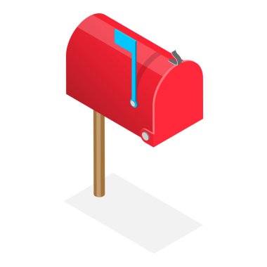 3D Isometric Düz Posta Kutuları Kümesi, Posta Elementleri. Madde 6