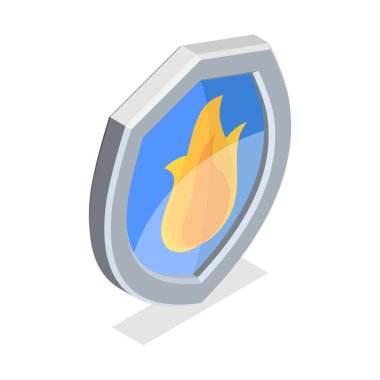 3D Isometric Düz Vektör Koruma Kanıtı, Dış Mütevazılığa Direnç İşaretleri. Madde 7