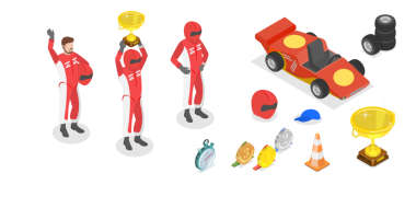 3B Bilgi F1 Ögelerinin Düz Kümesi, Formula 1 Nesneleri