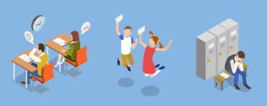 3 Boyutlu Isometric Eğitim Sınavları, Üniversite Öğrencileri Yaşamı