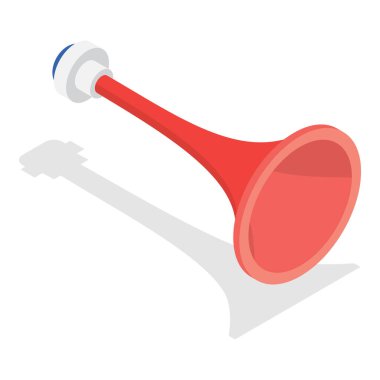 Spor Takımı Hayranları, Futbol Destekçileri İçin 3D Isometric Düz Vektör Ekibi. Madde 4