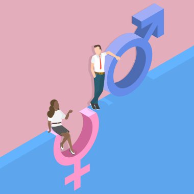 3 Boyutlu Isometric Cinsiyet Ayrımcılığı, Eşitsiz Fırsatlar
