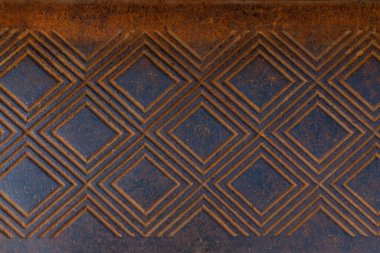 Dökme demir basamaklar. Yaratıcı vintage arkaplan