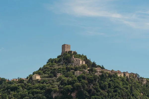 Rocca Tentennano Panoramic — 스톡 사진