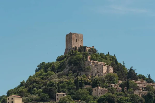 Rocca Tentennano Vue Panoramique — Photo