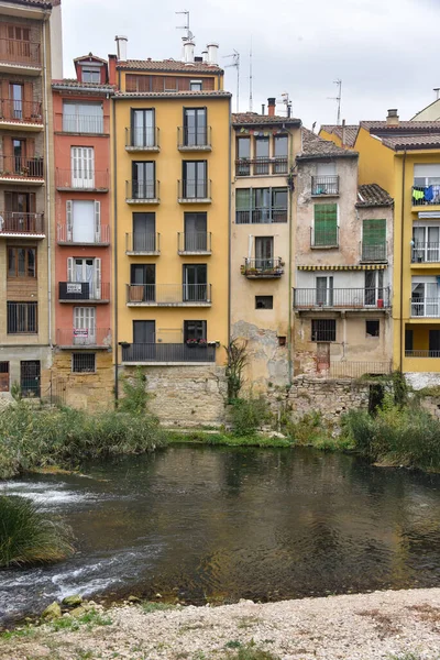 西班牙埃斯特拉 2022年10月30日 西班牙北部纳瓦拉 一个风景如画的中世纪小镇 — 图库照片