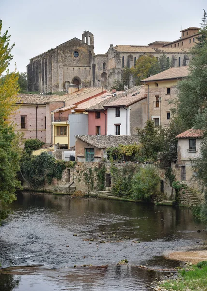 西班牙埃斯特拉 2022年10月30日 西班牙北部纳瓦拉 一个风景如画的中世纪小镇 — 图库照片