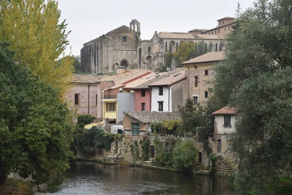 スペインのエステラ 10月 2022 スペイン北部のエステラ ナバラの絵のような中世の町 — ストック写真