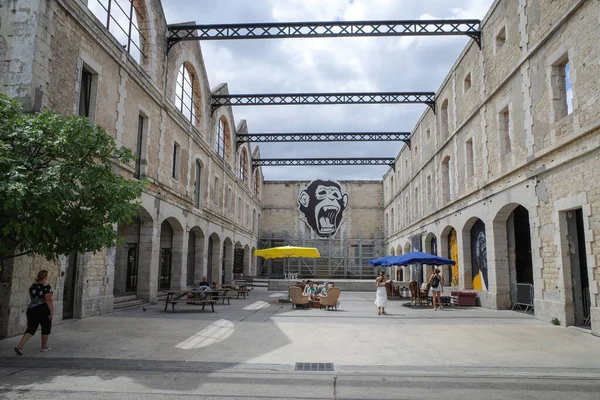 Bordeaux France Липня 2022 Street Art Darwin Ecoysteme Space Bordeaux — стокове фото